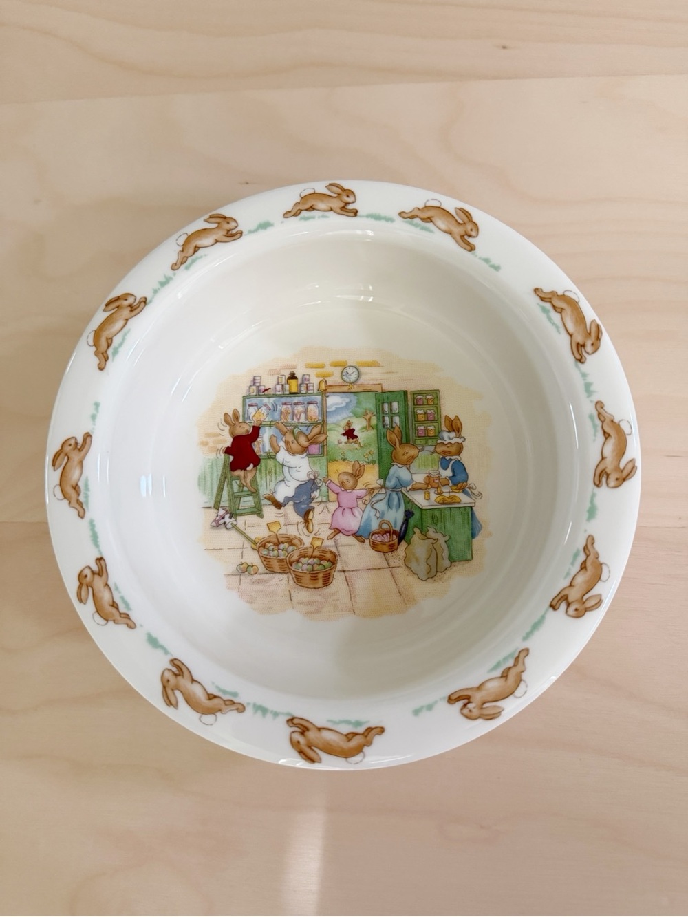 Vintage Bunnykins by Royal Doulton Bowl